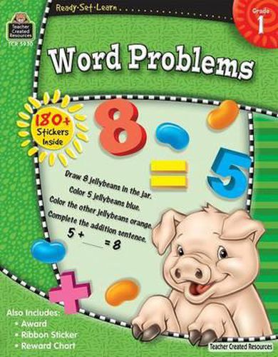 Cover image for Ready-Set-Learn: Word Problems Grd 1