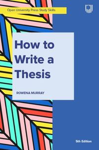 Cover image for Murray, How to Write a Thesis 5e