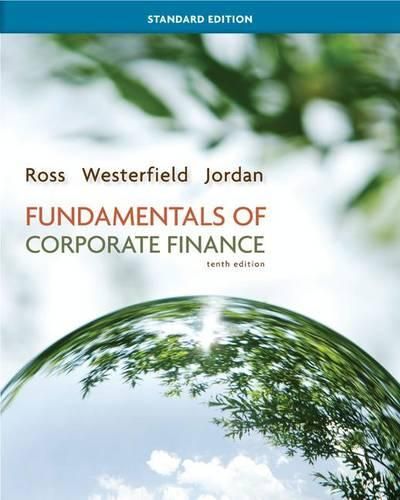 Cover image for Fundamentals of Corporate Finance Standard Edition with Connect Access Card