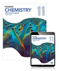 Cover image for Pearson Chemistry 11 New South Wales Student Book with eBook