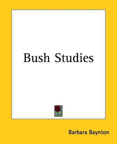 Cover image for Bush Studies