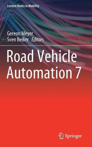 Cover image for Road Vehicle Automation 7