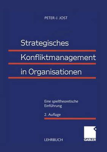Cover image for Strategisches Konfliktmanagement in Organisationen