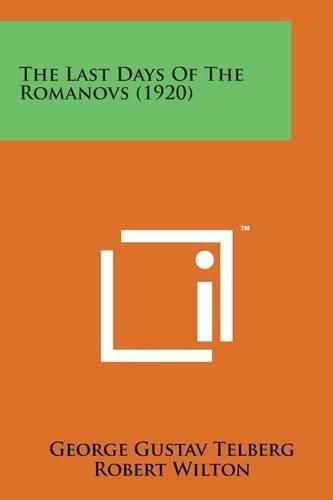 Cover image for The Last Days of the Romanovs (1920)