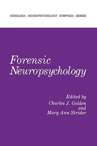 Cover image for Forensic Neuropsychology