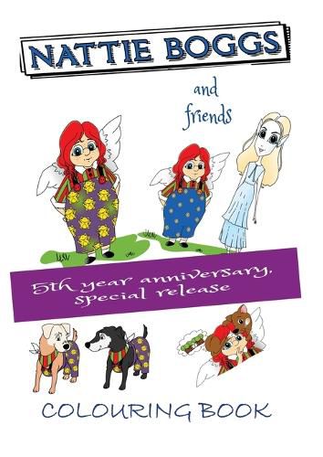 Cover image for Nattie Boggs and friends colouring book