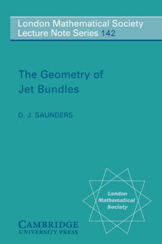 Cover image for The Geometry of Jet Bundles