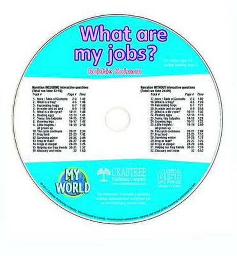 Cover image for What Are My Jobs? - CD Only