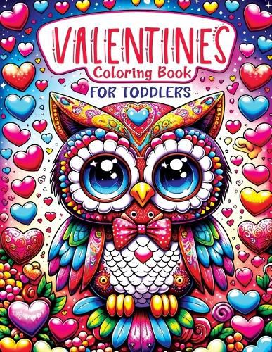 Cover image for Valentines Coloring Book for Toddlers