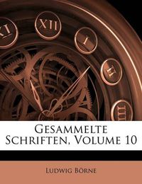 Cover image for Gesammelte Schriften, Volume 10