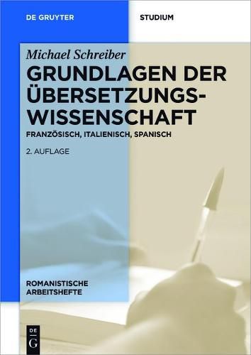 Cover image for Grundlagen der UEbersetzungswissenschaft
