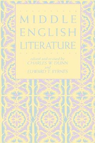 Cover image for Middle English Literature