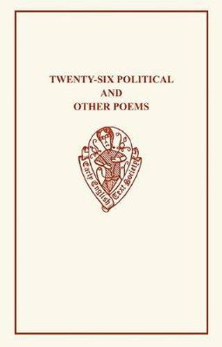 Cover image for Twenty-Six Political and other Poems