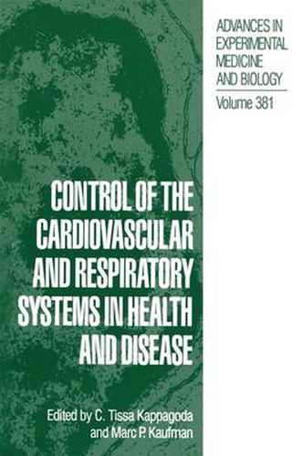 Cover image for Control of the Cardiovascular and Respiratory Systems in Health and Disease