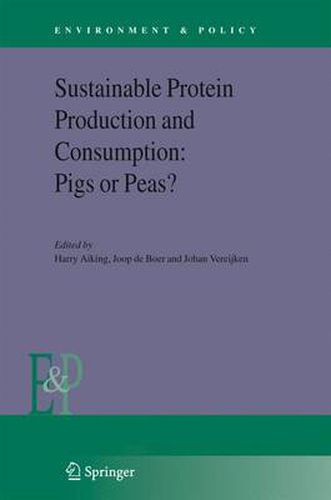 Cover image for Sustainable Protein Production and Consumption: Pigs or Peas?