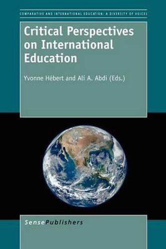 Cover image for Critical Perspectives on International Education