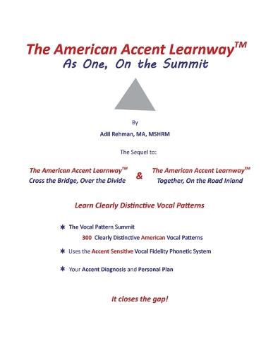 Cover image for The American Accent Learnway As One, On the Summit