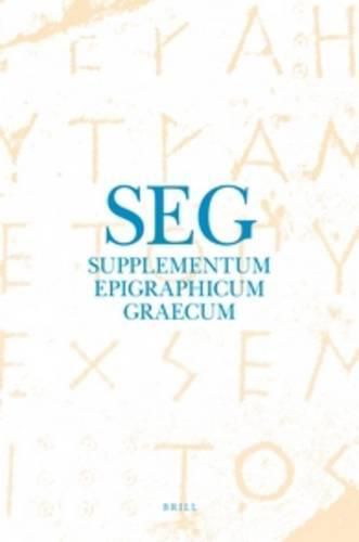 Supplementum Epigraphicum Graecum, Volume LXI (2011)