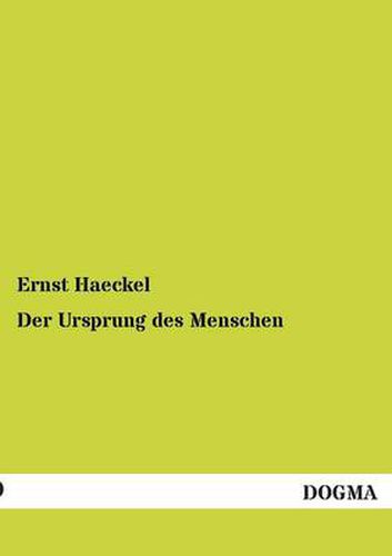 Cover image for Der Ursprung Des Menschen