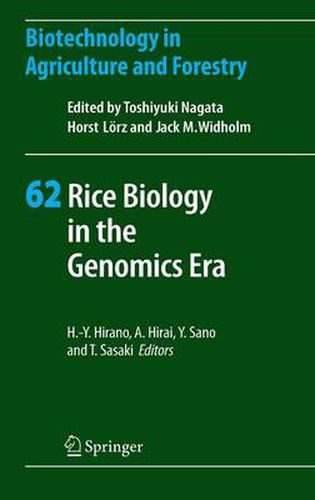 Cover image for Rice Biology in the Genomics Era