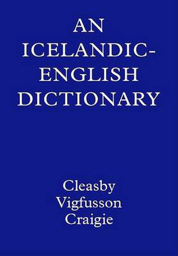 Cover image for An Icelandic-English Dictionary