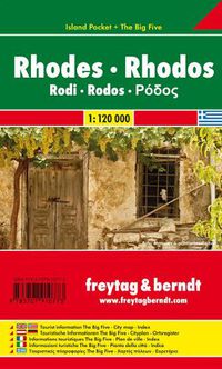 Cover image for freytag & berndt Island Pocket + The Big Five Greece, Rhodes 1:120,000