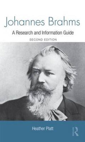 Cover image for Johannes Brahms: A Research and Information Guide