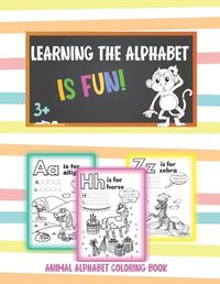 Cover image for Learning the alphabet is fun!
