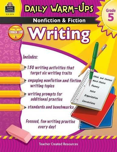 Cover image for Daily Warm-Ups: Nonfiction & Fiction Writing Grd 5