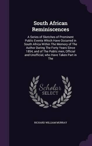 Cover image for South African Reminiscences