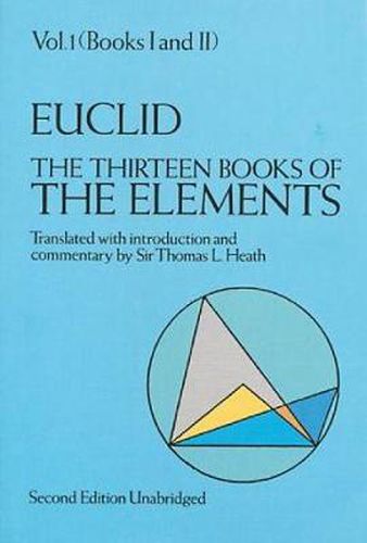 Cover image for The Thirteen Books of the Elements, Vol. 1
