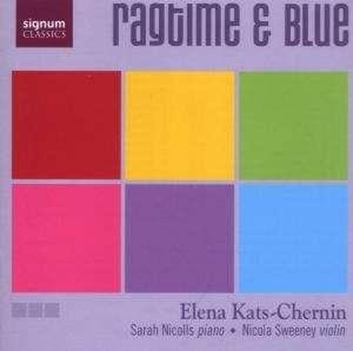 Cover image for Kats Chernin Ragtime And Blue