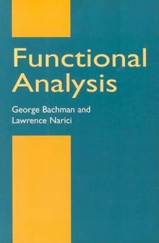 Cover image for Functional Analysis