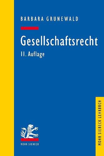 Cover image for Gesellschaftsrecht