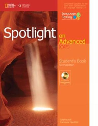 Cover image for Spotlight on Advanced CAE, Students Book with DVD-ROM