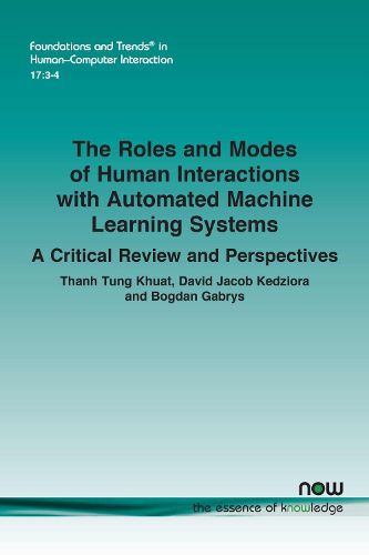 Cover image for The Roles and Modes of Human Interactions with Automated Machine Learning Systems