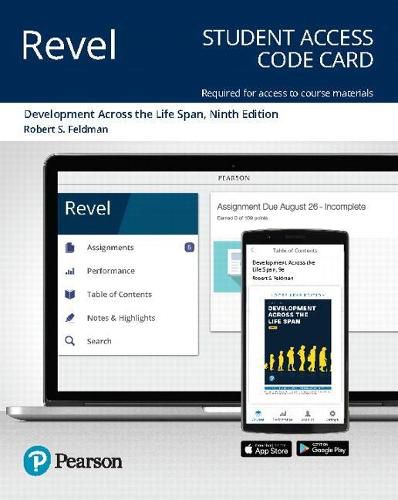 Cover image for Revel for Development Across the Life Span --  Access Card