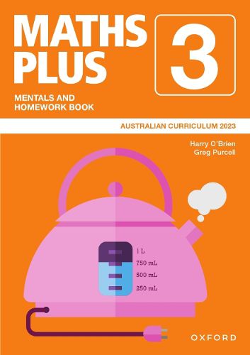 Cover image for Maths Plus Australian Curriculum Mentals and Homework Book Year 3