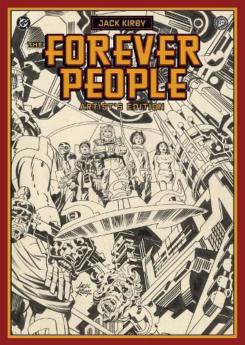 Cover image for Jack Kirby's Forever People Artist's Edition