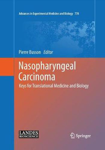 Cover image for Nasopharyngeal Carcinoma: Keys for Translational Medicine and Biology