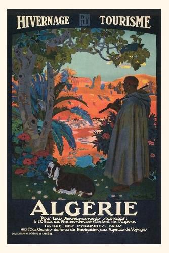 Cover image for Vintage Journal Algeria Travel Poster