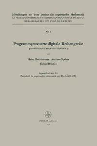 Cover image for Programmgesteuerte Digitale Rechengerate (Elektronische Rechenmaschinen)