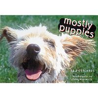 Cover image for Mostly Puppies Postcard Books