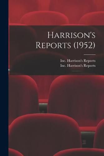 Cover image for Harrison's Reports (1952)