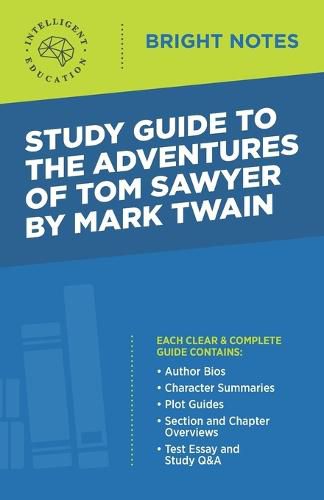 Cover image for Study Guide to The Adventures of Tom Sawyer by Mark Twain