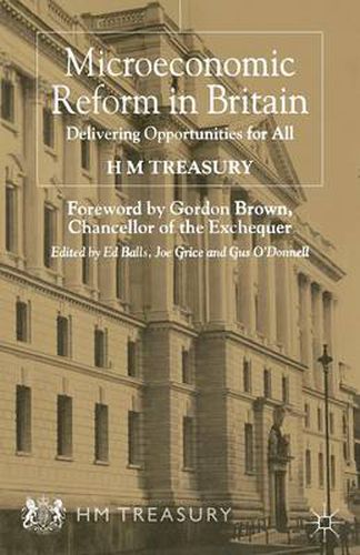 Microeconomic Reform in Britain: Delivering Enterprise and Fairness