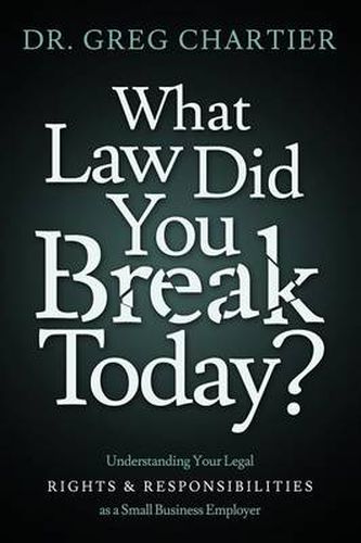 Cover image for Which Law Did You Break Today?