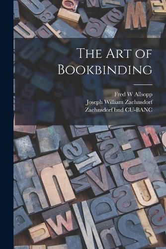 Cover image for The art of Bookbinding