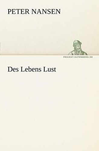 Cover image for Des Lebens Lust