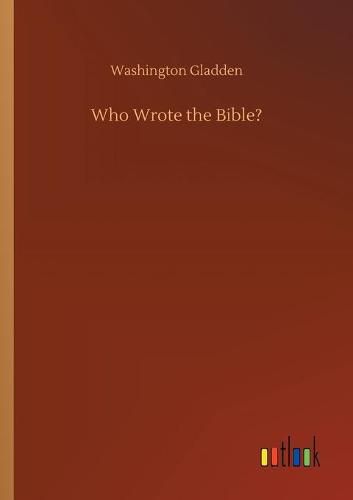 Cover image for Who Wrote the Bible?